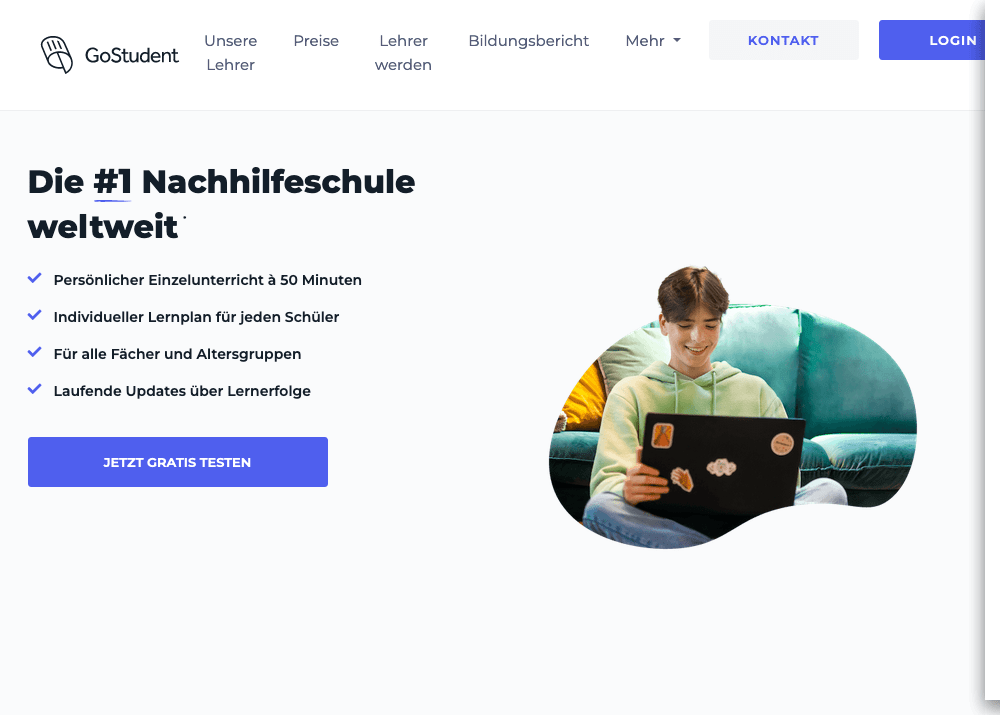 GoStudent – lohnt es sich, mit seiner Hilfe zu lernen und zu lehren? Ihre Erfahrungen
